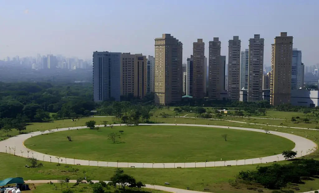 parque vila lobos em São Paulo.