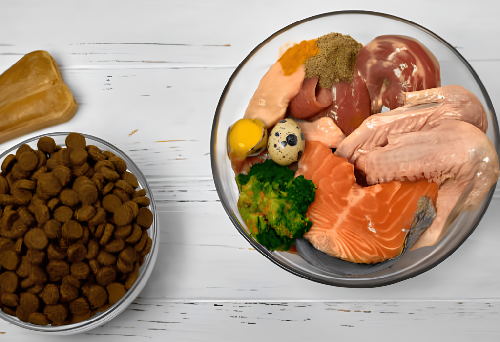 alimentação baseada em Dieta BARF .