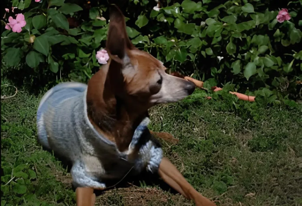 Cachorro Pinscher idoso