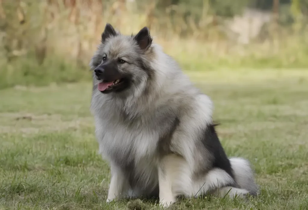 Um cachorro da raça Spitz dos Visigodos (Vallhund Sueco).