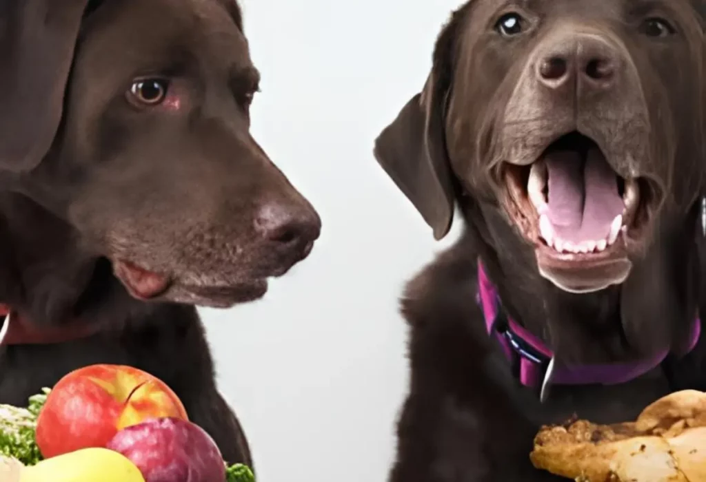 cachorros Onívoro e Carnívoro