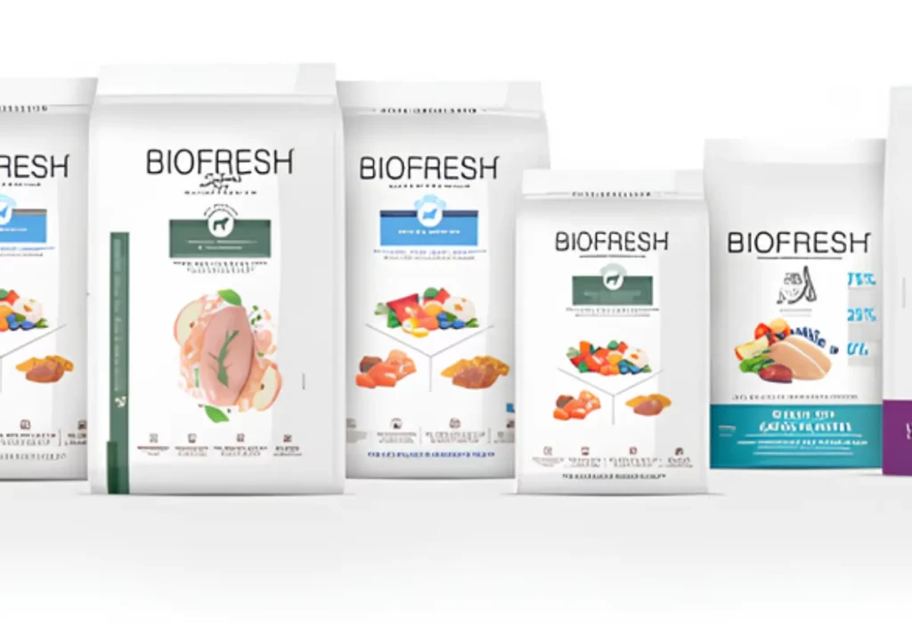 linha completa da ração Biofresh.