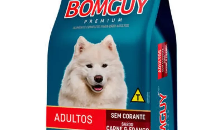 um pacote de ração Bomgauy.