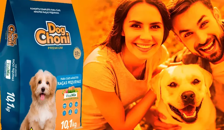 propaganda das rações dog choni.