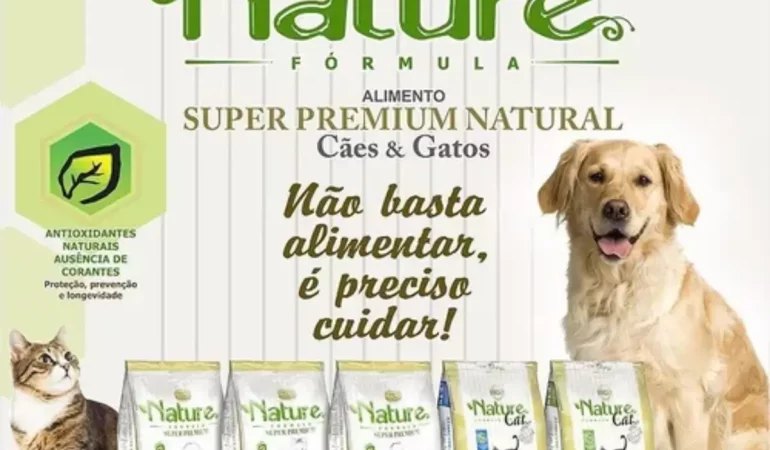 Rações nature formula.