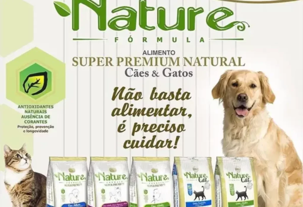 Rações nature formula.