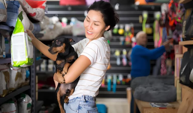 Rações Super premium para cães.